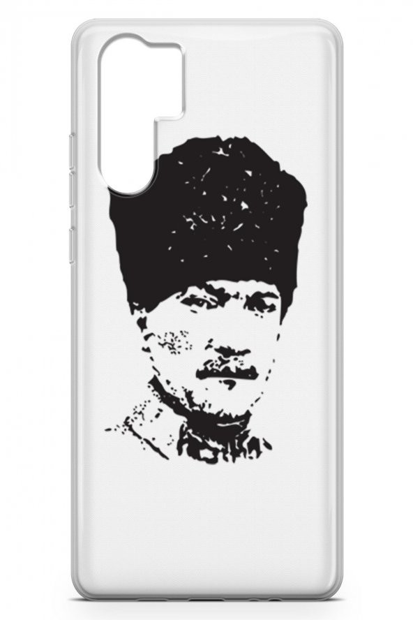 Huawie P30 Pro Kılıf Atatürk Serisi Kalpaklı - 4