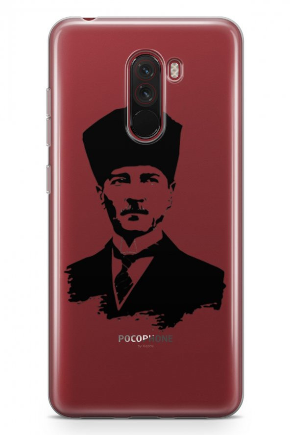 Xiaomi Pocophone F1 Kılıf Atatürk Serisi Ata