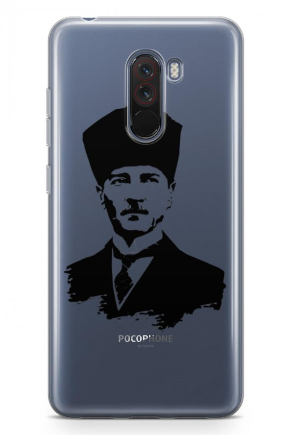 Xiaomi Pocophone F1 Kılıf Atatürk Serisi Ata - 3
