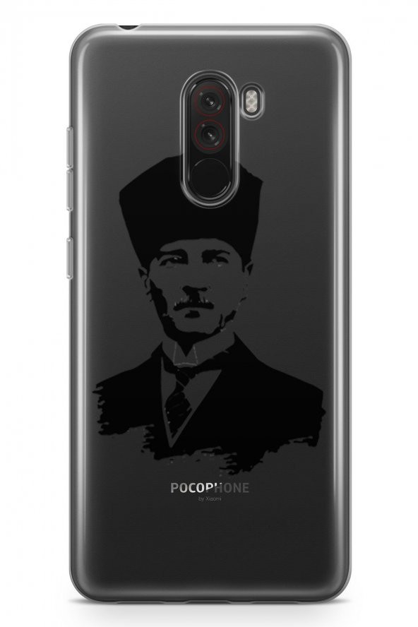 Xiaomi Pocophone F1 Kılıf Atatürk Serisi Ata - 4
