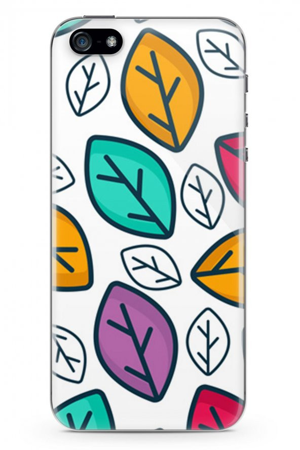 Apple iPhone 5 Kılıf Leaf Serisi Valeria - 2