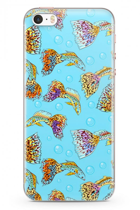 Apple iPhone 5s Kılıf Fishie Serisi Madelyn