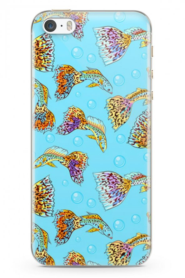 Apple iPhone 5s Kılıf Fishie Serisi Madelyn - 3