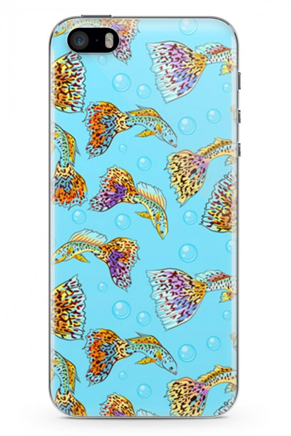 Apple iPhone 5s Kılıf Fishie Serisi Madelyn - 4