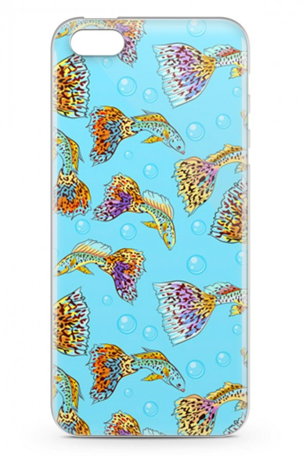 Apple iPhone 5s Kılıf Fishie Serisi Madelyn - 5