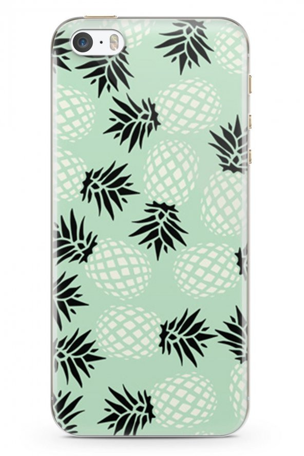 Apple iPhone SE Kılıf Pineapple Serisi Savannah