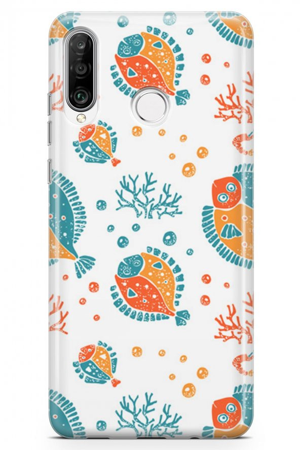 Huawei P30 Lite Kılıf Fishie Serisi Hailey - 2