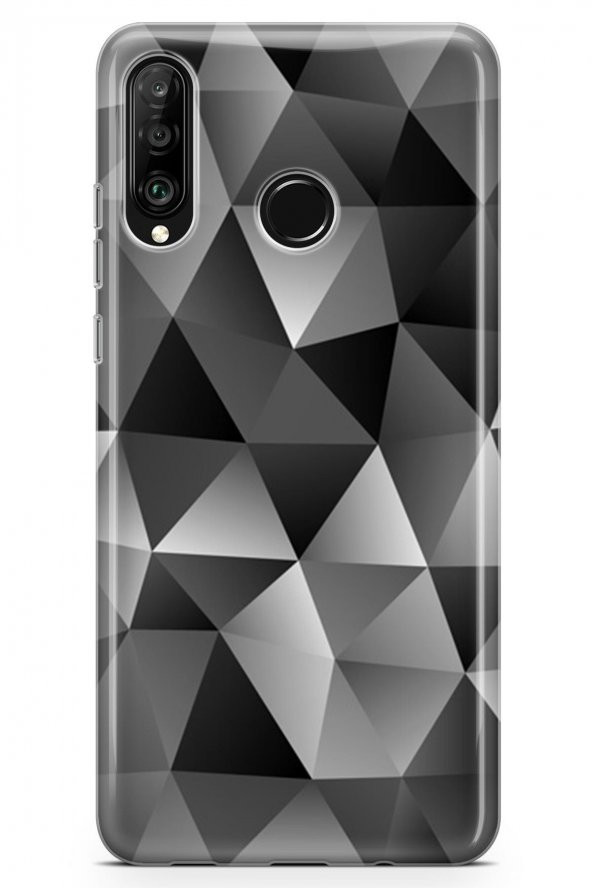 Huawei P30 Lite Kılıf Triangle Serisi Mckenna - 3