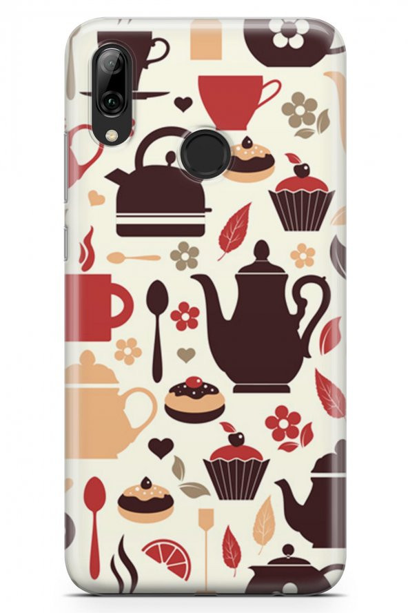 Huawei Y7 Prime 2019 Kılıf Tea Time Serisi Joanna - 3