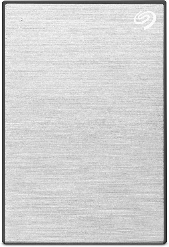 Seagate STHN2000401 Backup Plus Slim, Taşınabilir Disk, 2 TB, 2.5", USB 3.0, PC & Mac, Gümüş