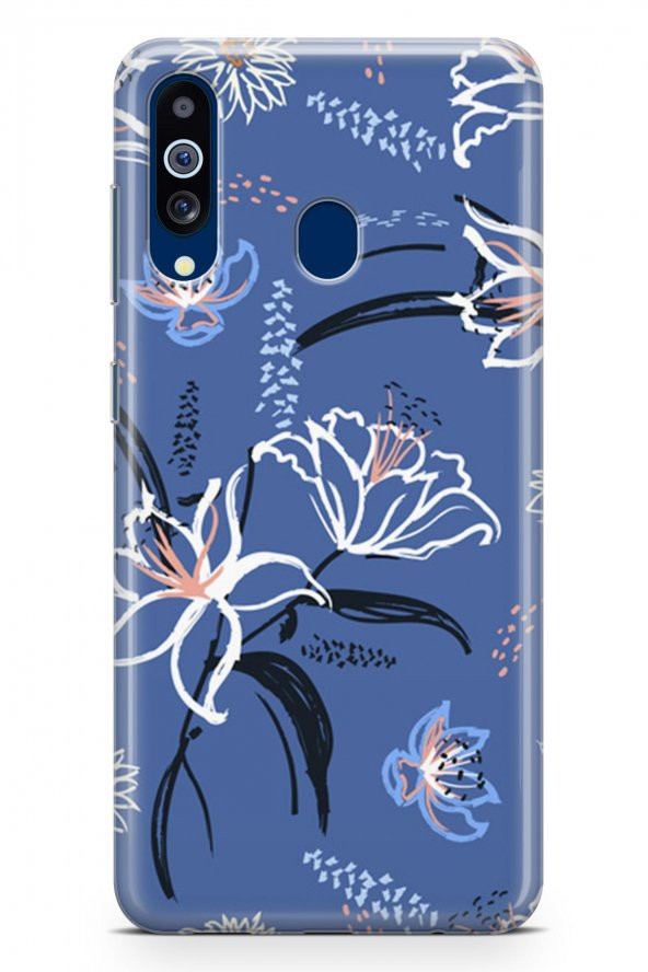 Samsung Galaxy A20s Kılıf Flower Serisi Melanie - 1