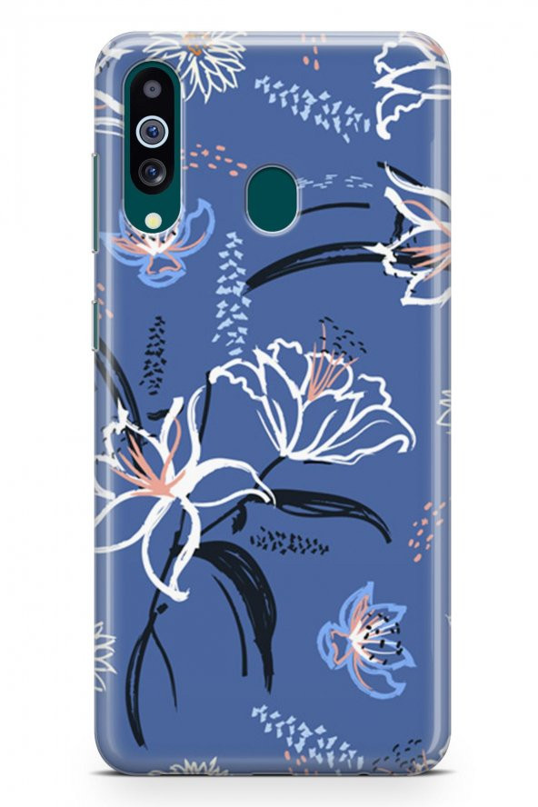 Samsung Galaxy A20s Kılıf Flower Serisi Melanie - 3