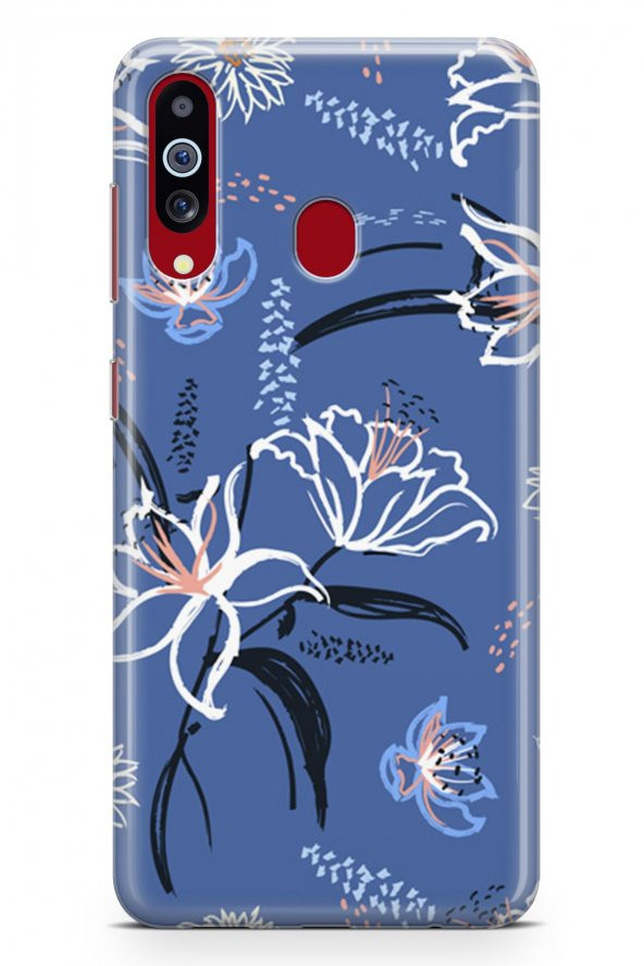 Samsung Galaxy A20s Kılıf Flower Serisi Melanie - 4
