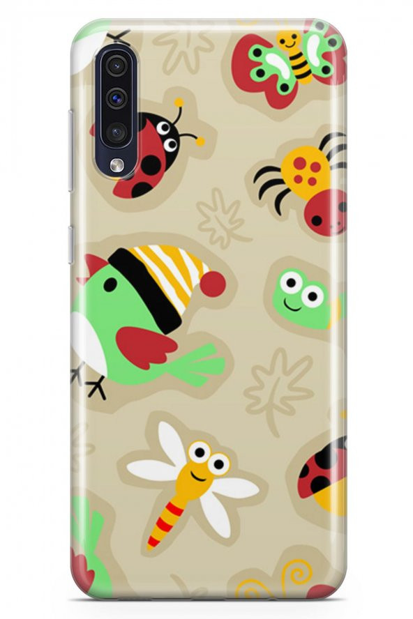Samsung Galaxy A30s Kılıf Ladybug Serisi Rose - 2
