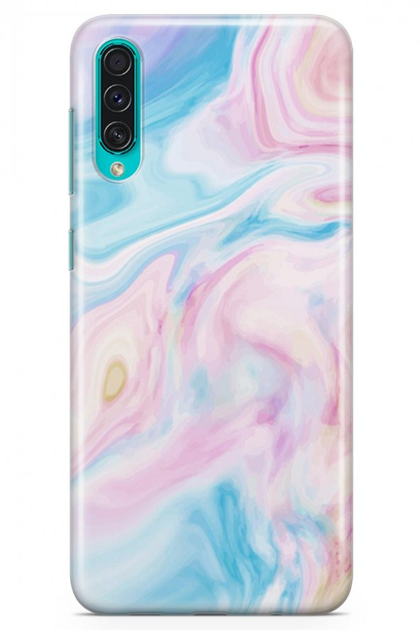 Samsung Galaxy A70s Kılıf Sweet Dreams Serisi Mavi Mor - 4