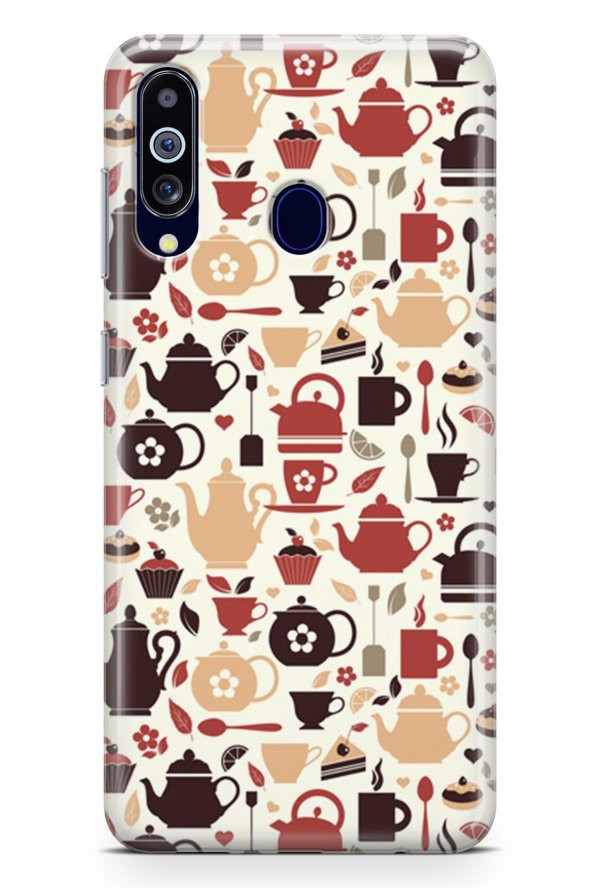 Samsung Galaxy M40 Kılıf Tea Time Serisi Jayla - 2