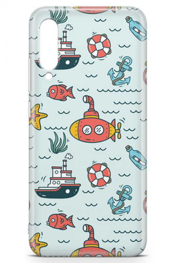Xiaomi Mi A3 Kılıf Fishie Serisi Autumn - 4