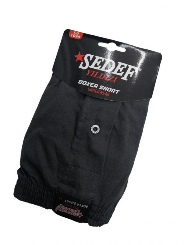 Sedef Yıldızı Erkek Penye Boxer Düz Renk Boxer Renk Çeşitli - 3