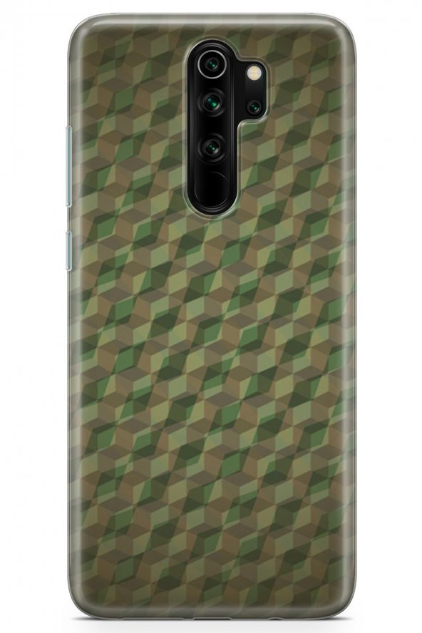 Xiaomi Redmi Note 8 Pro Kılıf Kamuflaj Serisi Layla - 2