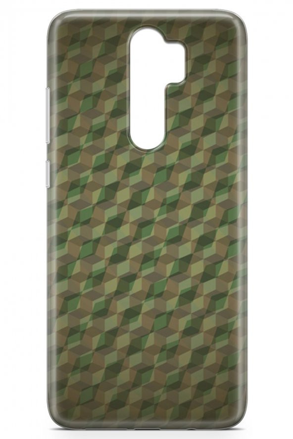 Xiaomi Redmi Note 8 Pro Kılıf Kamuflaj Serisi Layla - 4