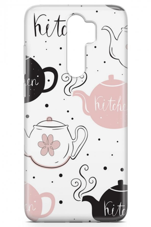 Xiaomi Redmi Note 8 Pro Kılıf Tea Time Serisi Alayna - 4