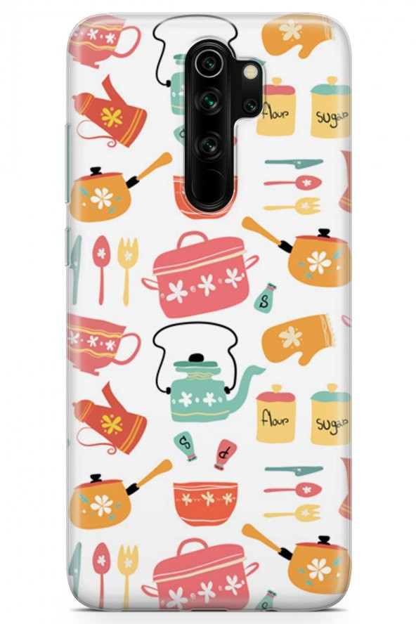 Xiaomi Redmi Note 8 Pro Kılıf Tea Time Serisi Noelle - 2