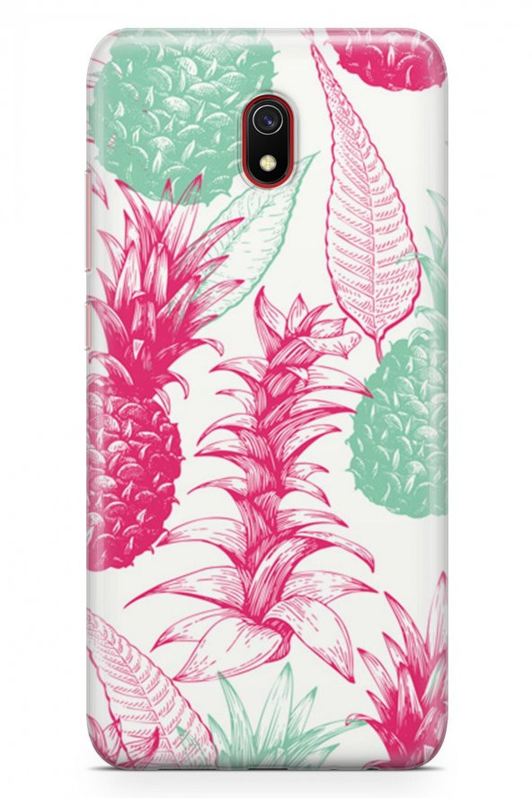Xiaomi Redmi 8A Kılıf Pineapple Serisi Leah - 3