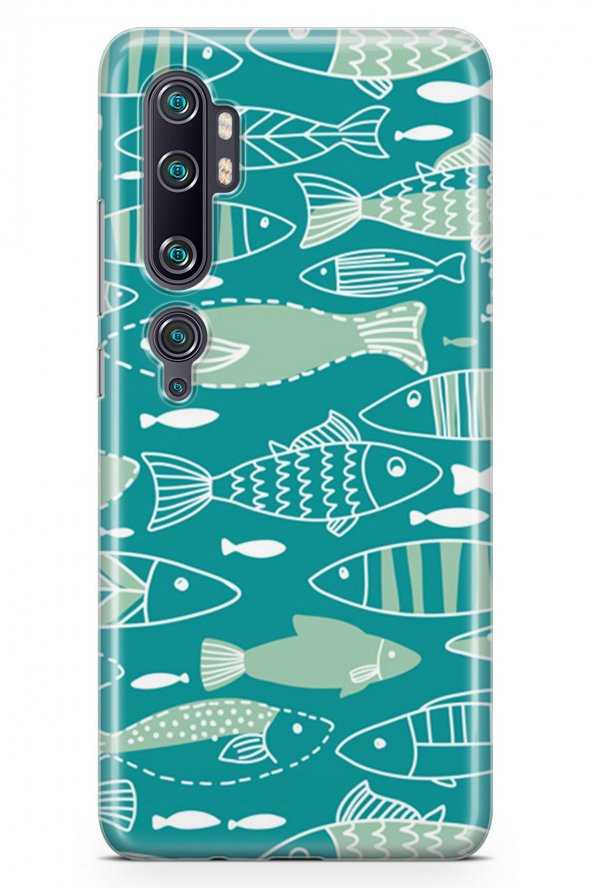 Xiaomi Mi Note 10 Kılıf Fishie Serisi Maya