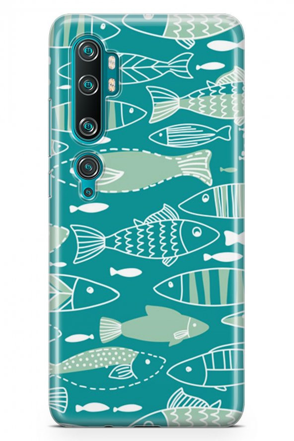 Xiaomi Mi Note 10 Kılıf Fishie Serisi Maya - 2