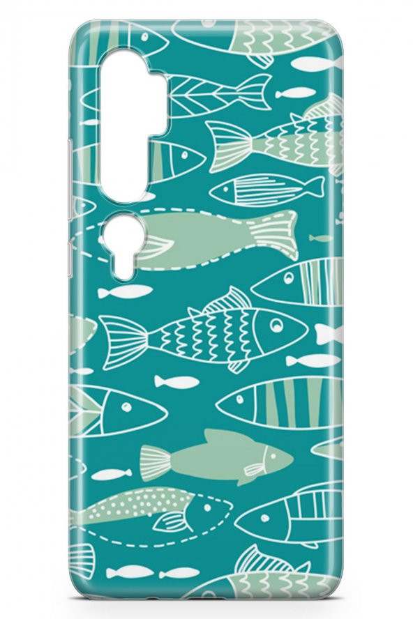 Xiaomi Mi Note 10 Kılıf Fishie Serisi Maya - 3