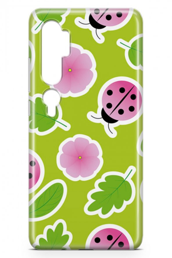 Xiaomi Mi Note 10 Kılıf Ladybug Serisi Emerson - 3