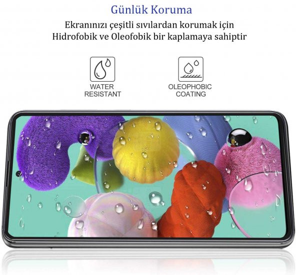 Samsung Galaxy A10 Tam Kaplayan Ekran Koruyucu 5D Nano Glass - 5