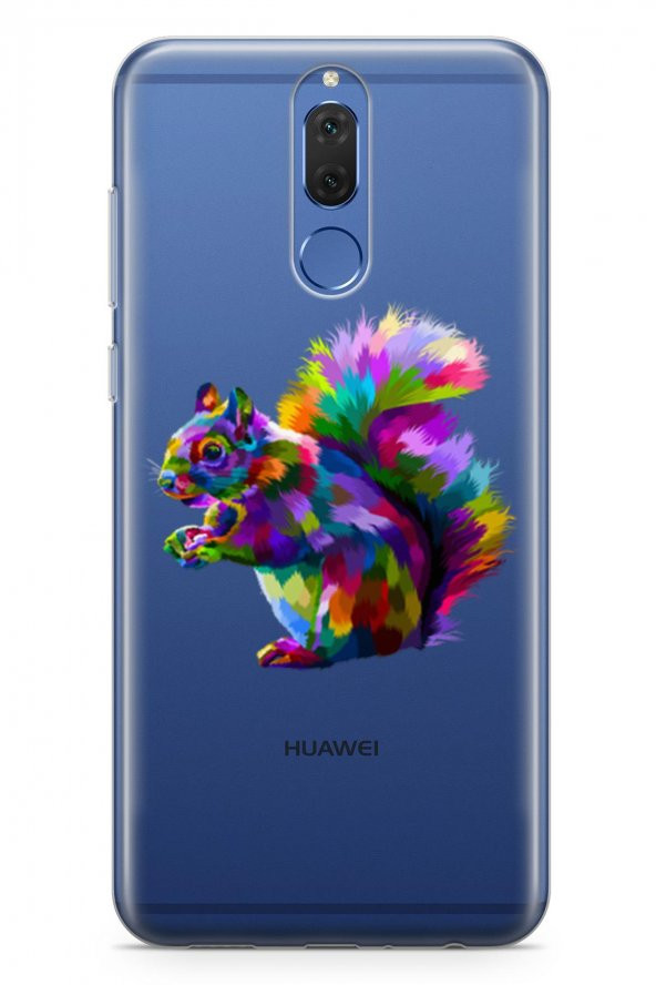 Huawei Nova 2i Kılıf Şeffaf Wild Life Serisi Lena - 2