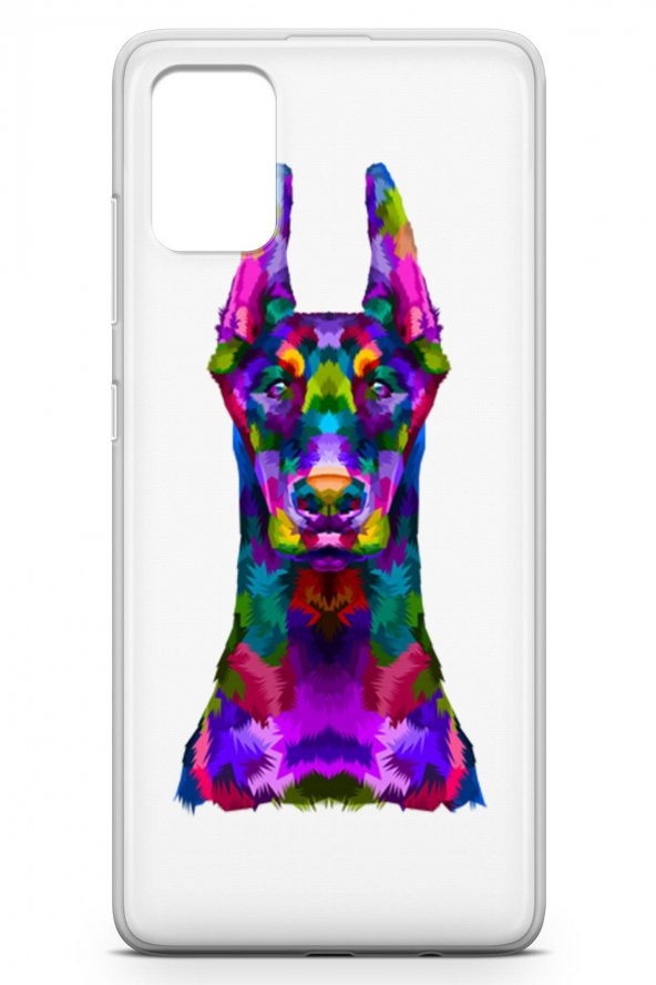 Samsung Galaxy A51 Kılıf Şeffaf Wild Life Serisi Brynn - 3