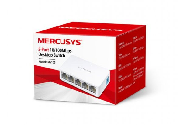 TP-LINK MERCUSYS MS105 5 PORT MASAÜSTÜ SWITCH - 2
