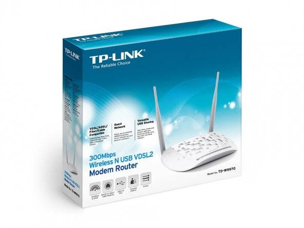 TP-LINK TD-W9970 KABLOSUZ VDSL2 FİBER DESTEKLİ ROUTER - 4