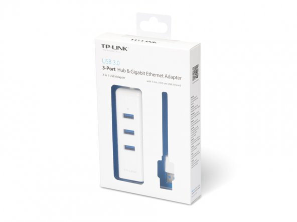 TP-LINK UE330 USB3.0 ÜÇ PORT HUB VE G.BIT ETHERNET - 3