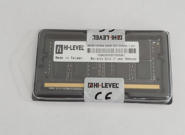 HI-LEVEL 16GB DDR4 2400MHz NOTEBOOK RAM