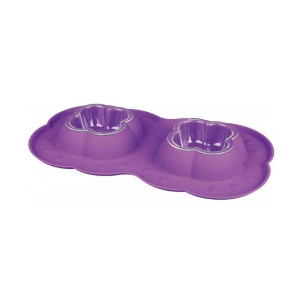 Trixie Kedi Mama Su Kabı, İkili Servisli 42x23cm - 2