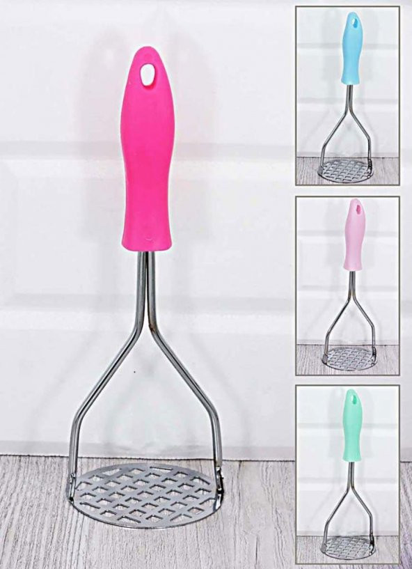 Buffer Renkli Saplı Metal Patates Ezici - 2