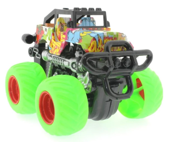 Die Cast Off Road  Dev Yeşil  Teker Araba ürün görseli 1