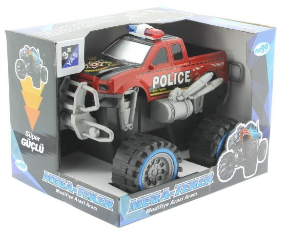 Sürtmeli Modifiye Dev Polis Arazi Aracı - 2