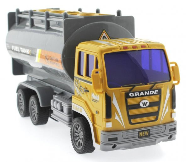 Uzaktan Kumandalı Pilli İş Makinası Tanker - 4