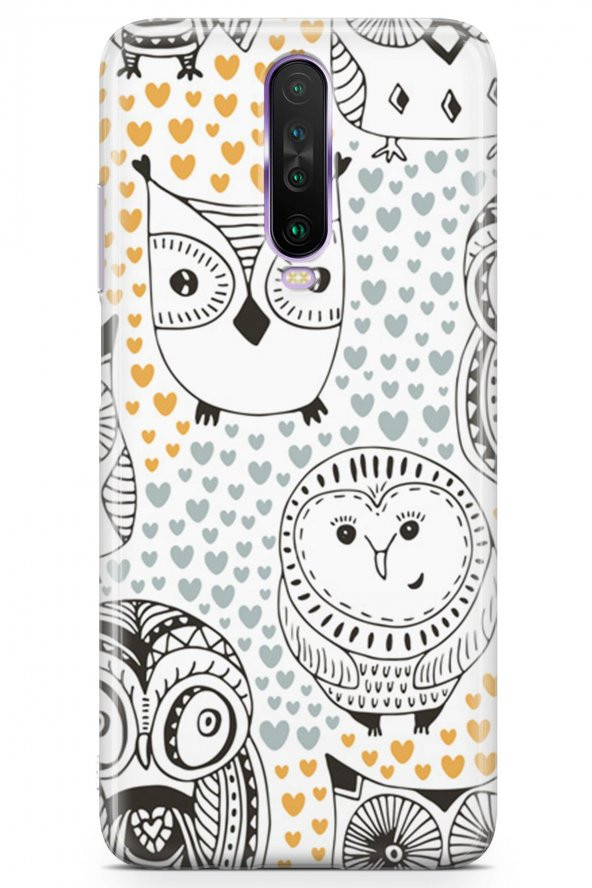 Xiaomi Redmi K30 Kılıf Owl Serisi Teagan