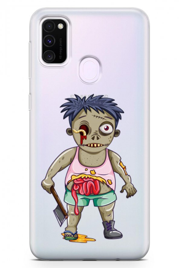 Samsung Galaxy M30s Kılıf Zombie Serisi Alani
