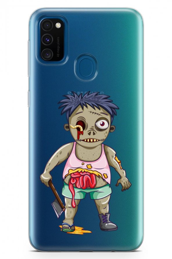 Samsung Galaxy M30s Kılıf Zombie Serisi Alani - 2
