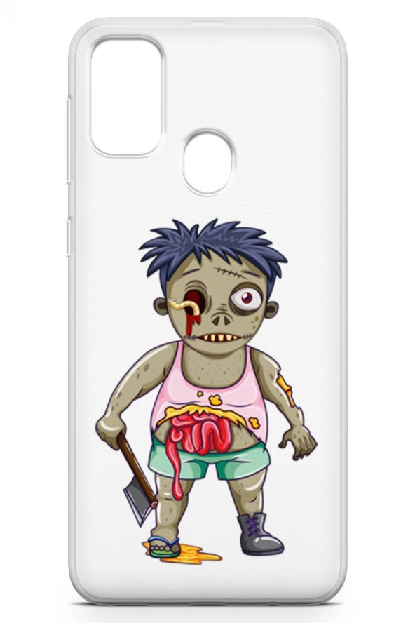 Samsung Galaxy M30s Kılıf Zombie Serisi Alani - 3