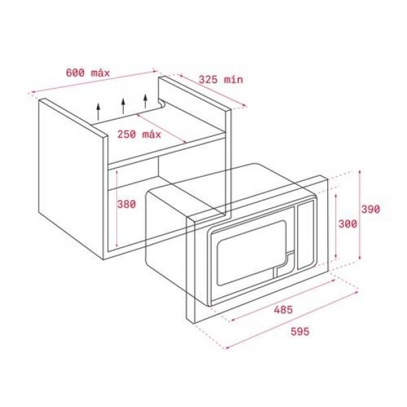TEKA MS 620 BIS MİKRODALGA FIRIN - 2