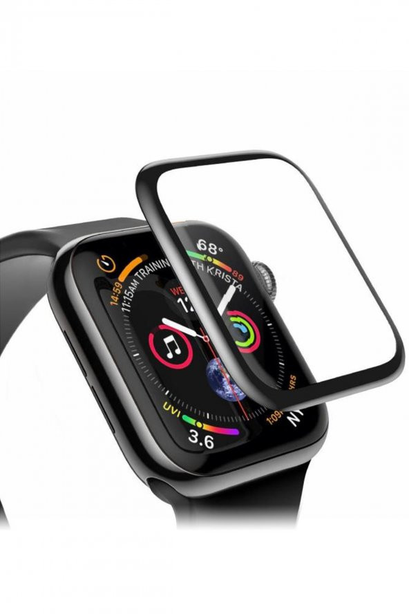 Baseus Apple Watch için 38mm Kavisli Ekran Koruyucu Temperli Cam - 1