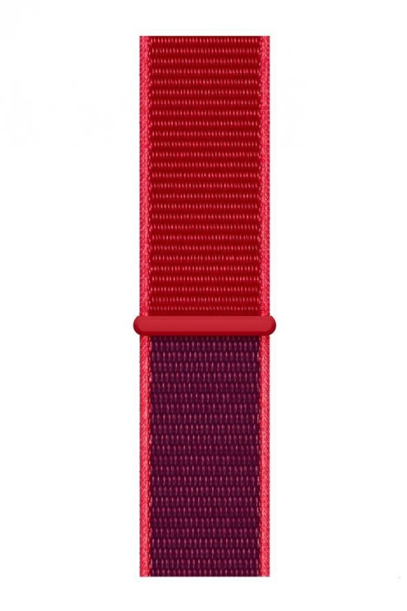Apple Watch Uyumlu Kordon Spor Loop 40 mm Kayış Kırmızı Mor